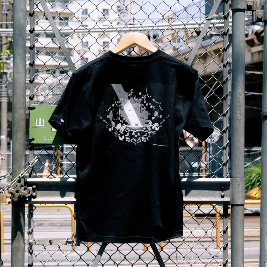 ブラックTシャツ バック